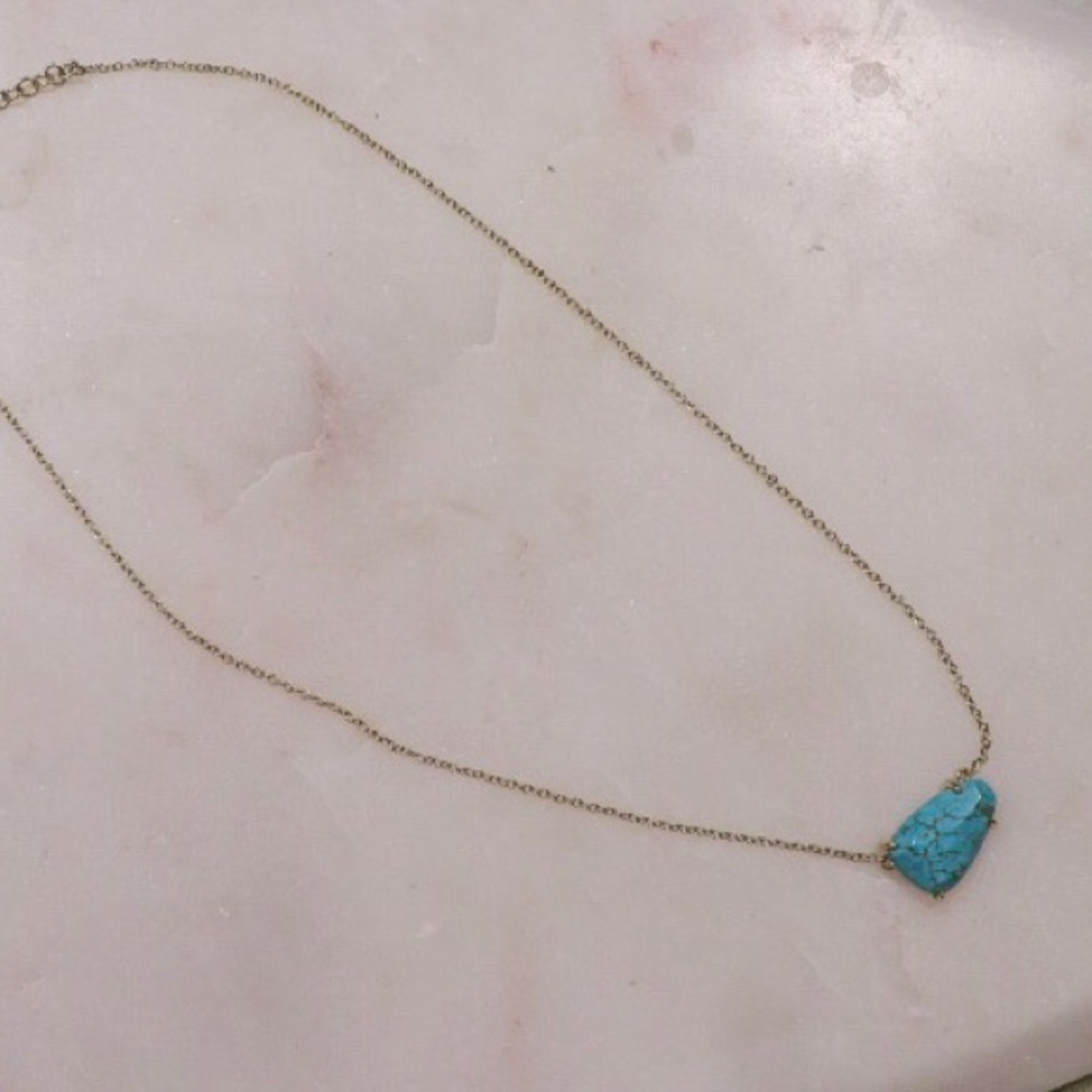 Kendra Scott Turquoise Isla Necklace